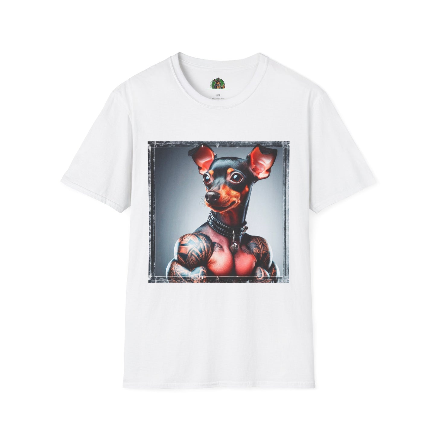 Min Pin T-Shirt T-Shirt Printify XS White