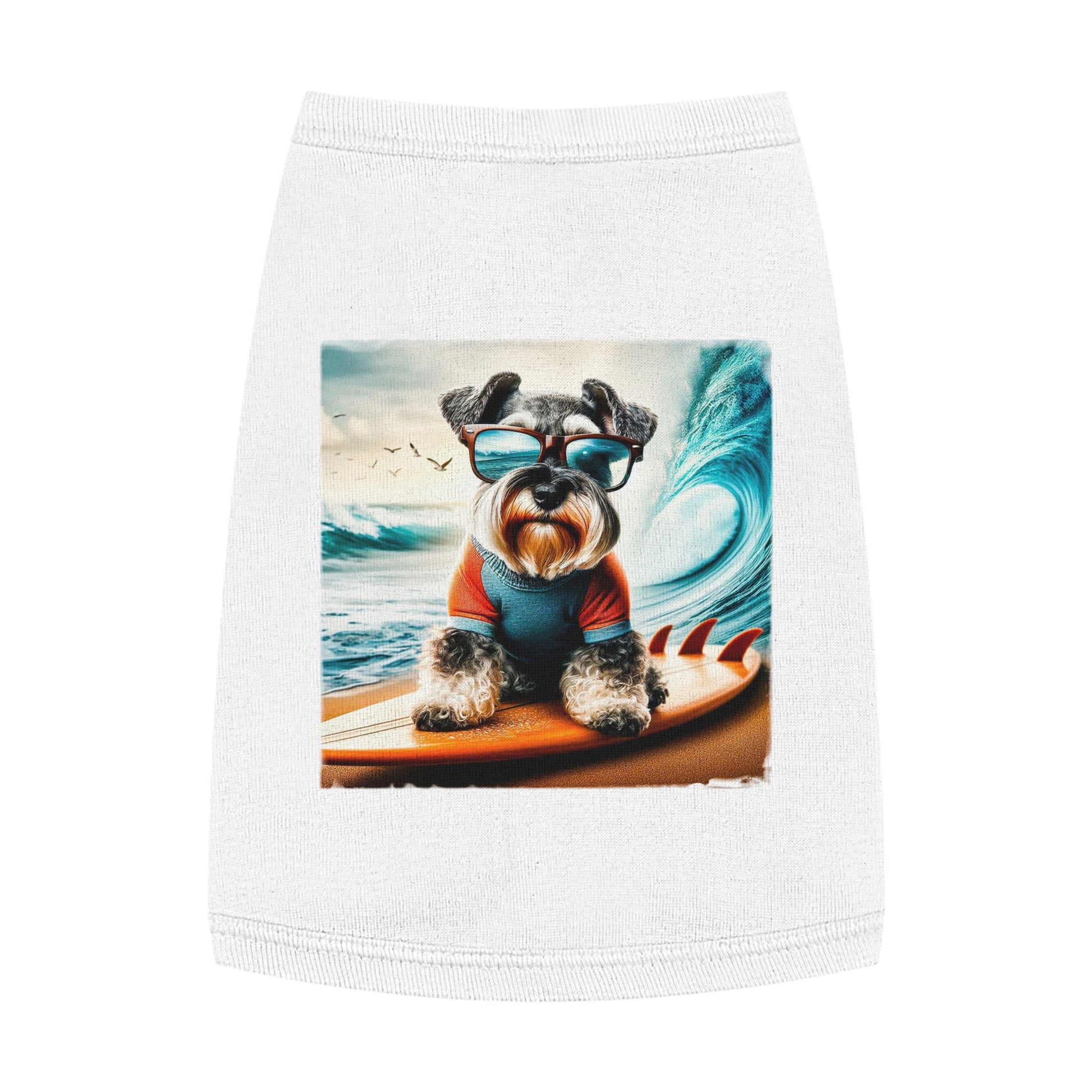 Pet Tank Top Miniature Schnauzer Pets Printify   