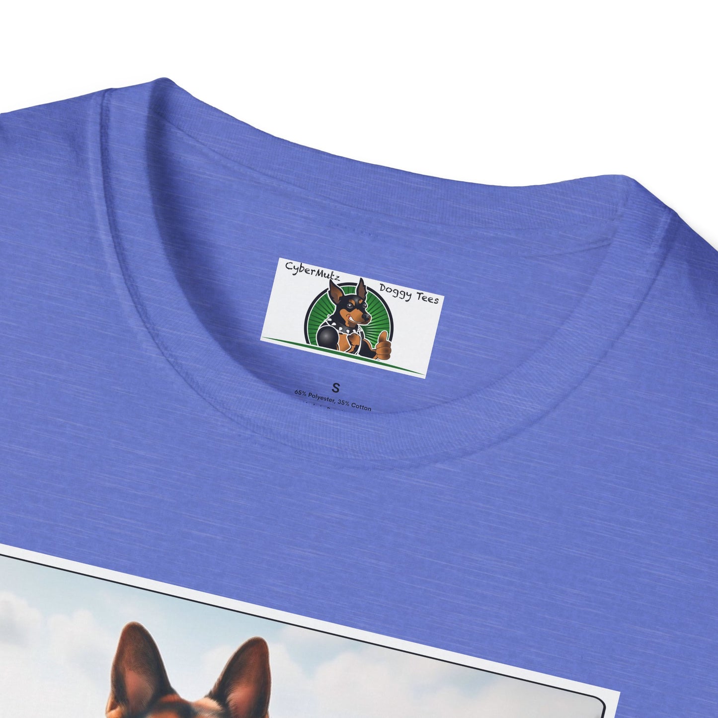 German Shepherd Dog "Beachin" Unisex Softstyle T-Shirt