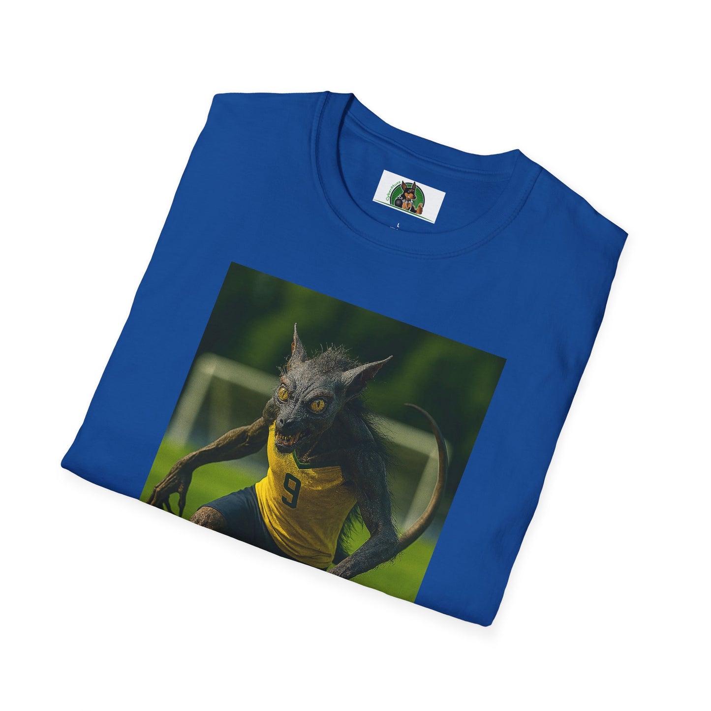 Chupacabra Soccer T-Shirt Sports T-Shirt Printify