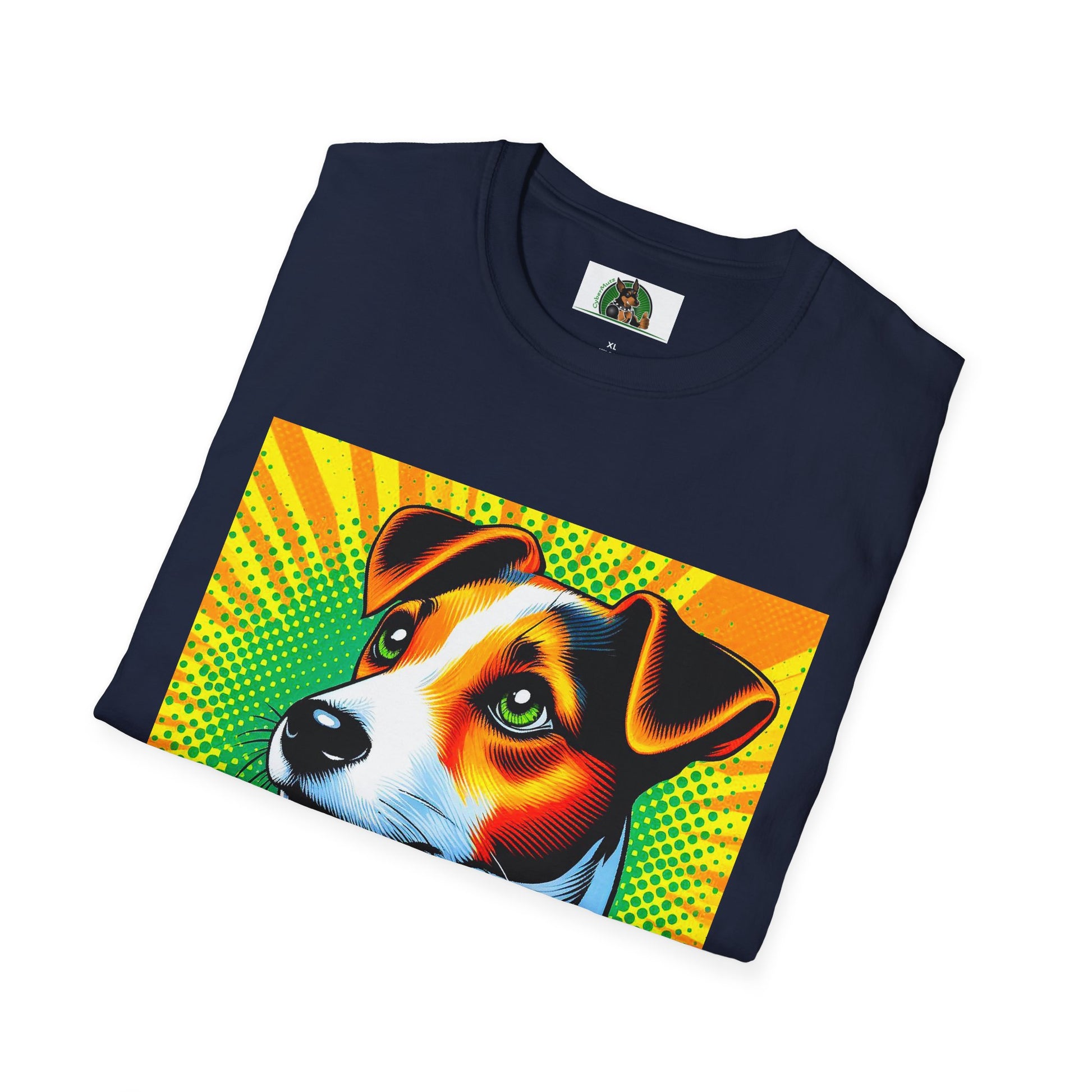 Jack Russell Pop Art T-Shirt Printify