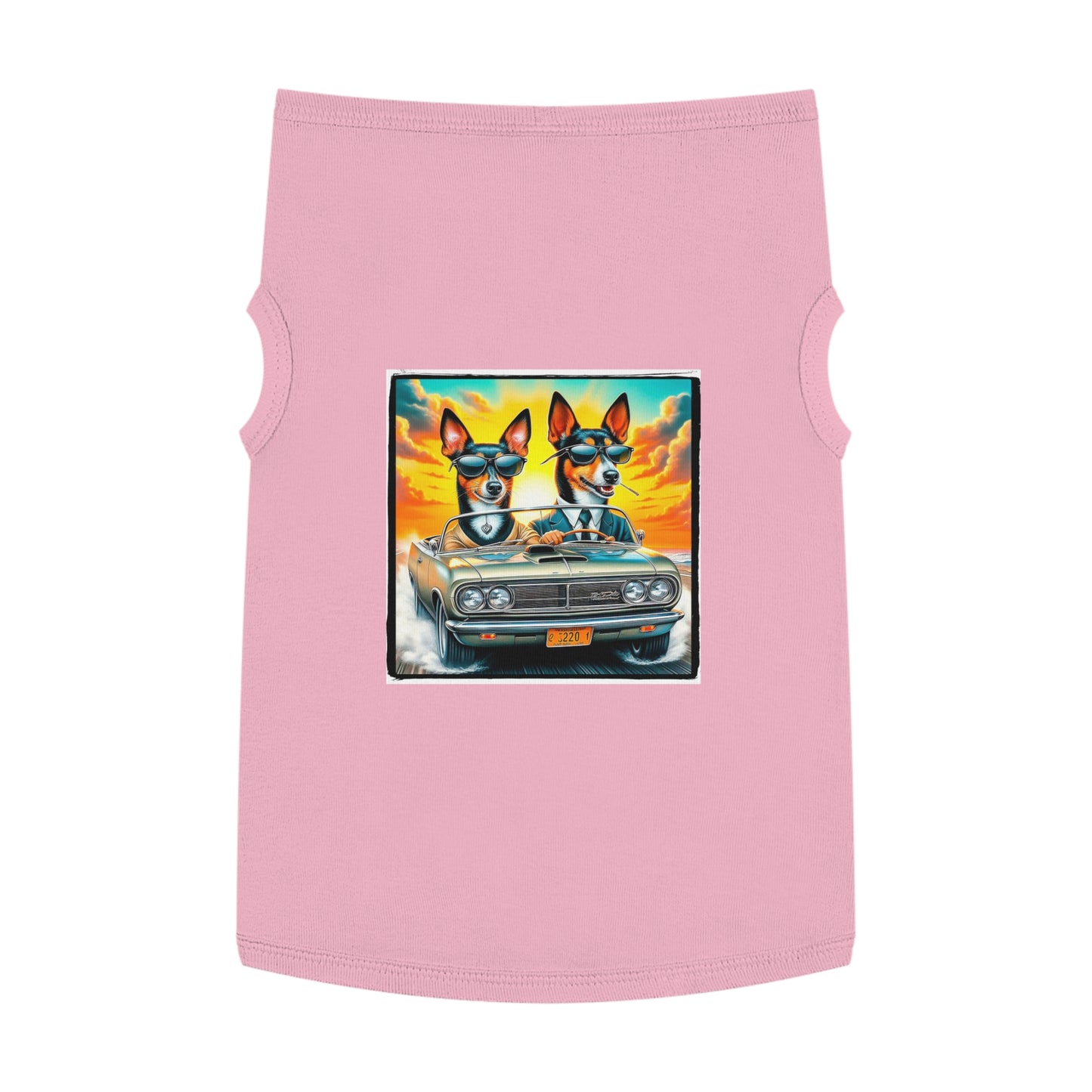 Wacky Pet Tank Top Rat Terrier Pets Printify XL Pink 