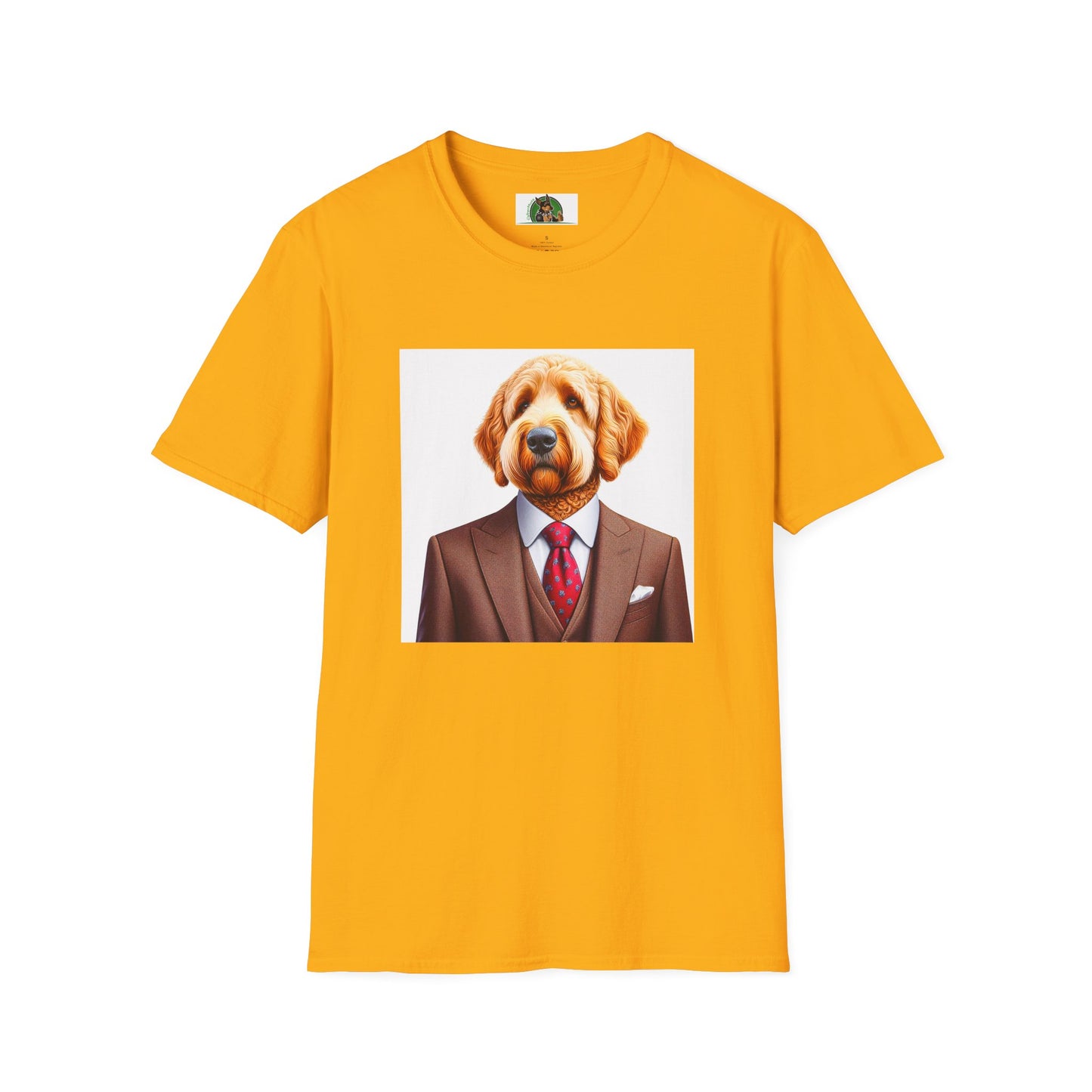 Golden Doodle T-Shirt Printify S Gold