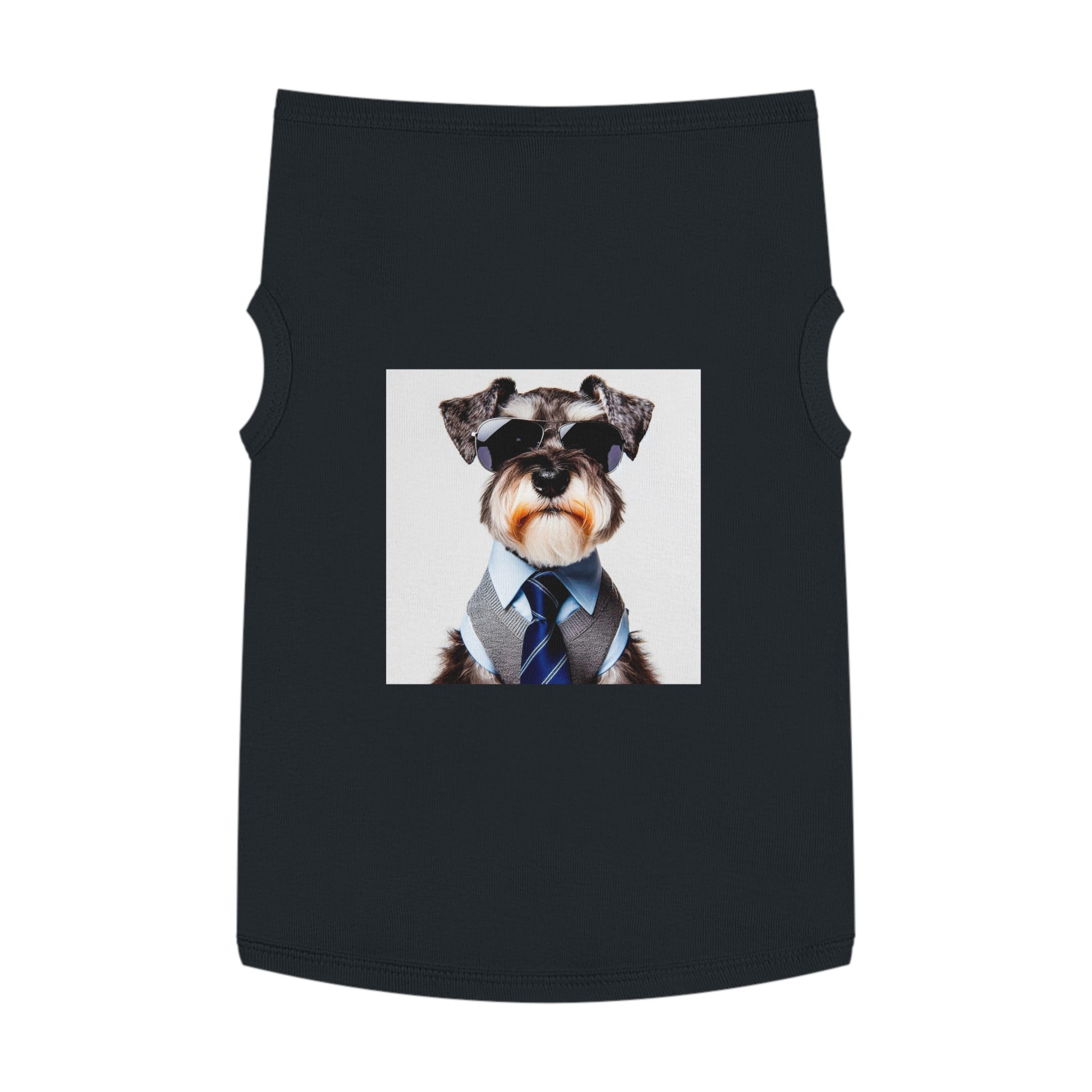 Pet Tank Top Miniature Schnauzer Pets Printify   