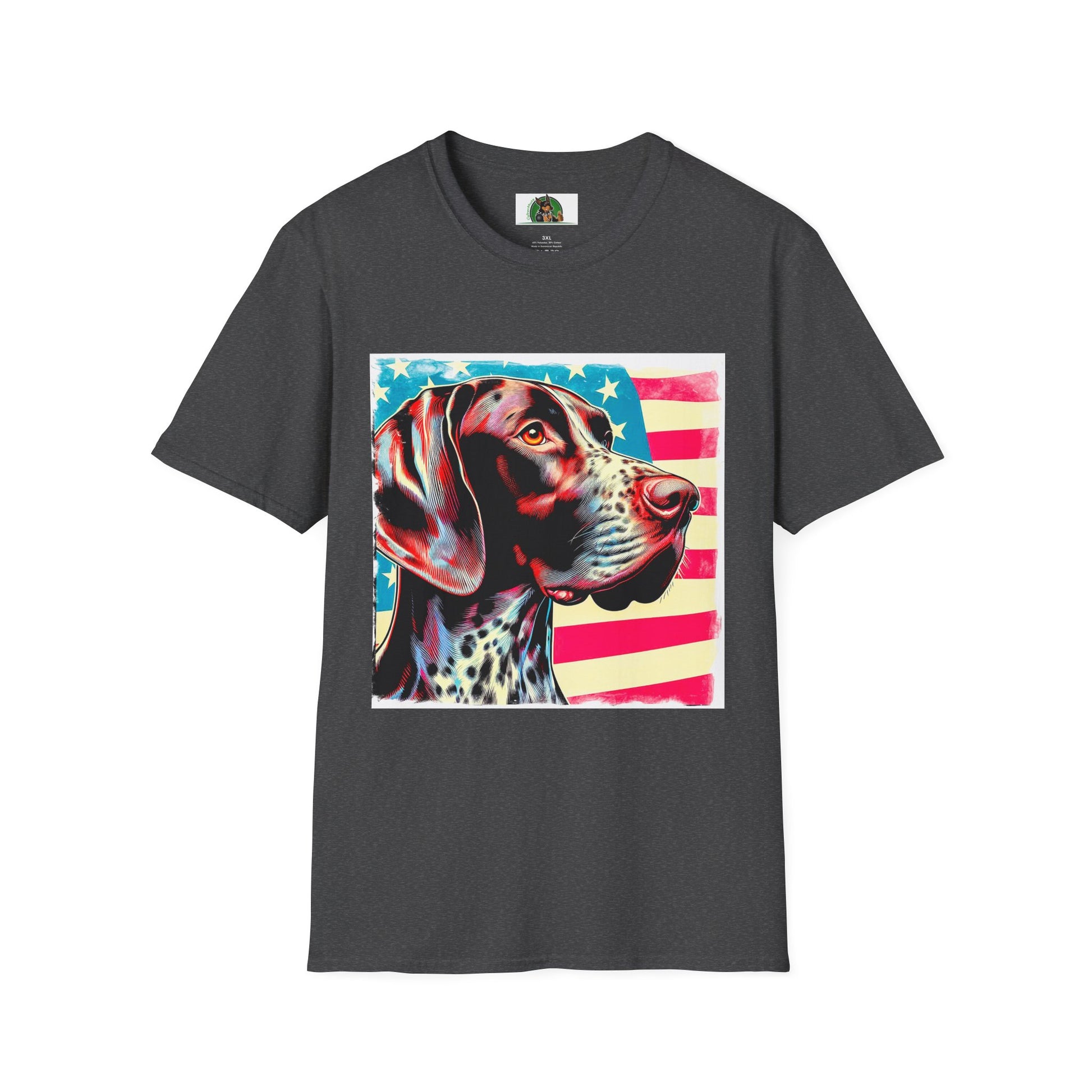 German Shorthaired Pointer T-Shirt Printify XS Dark Heather 