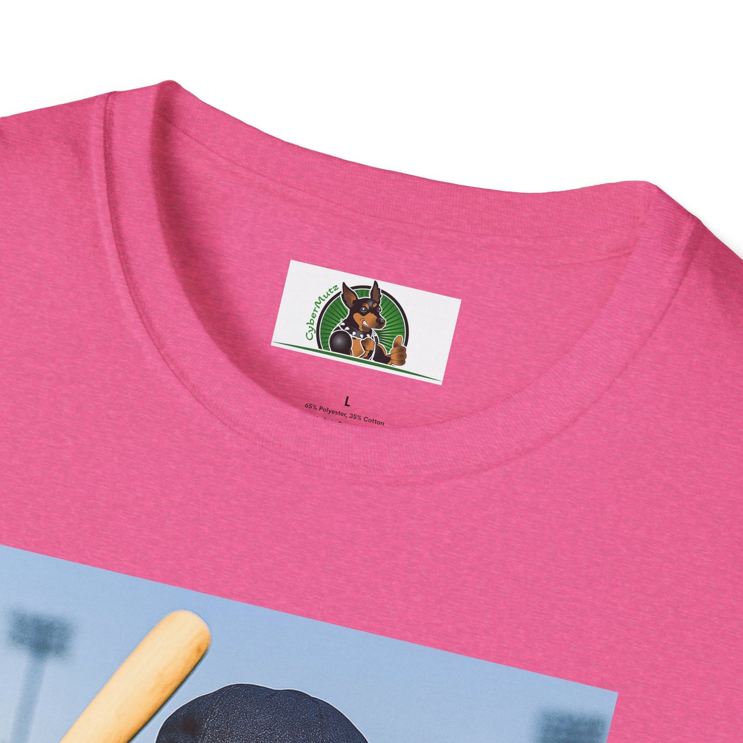 Baseball Doberman Sports T-Shirt