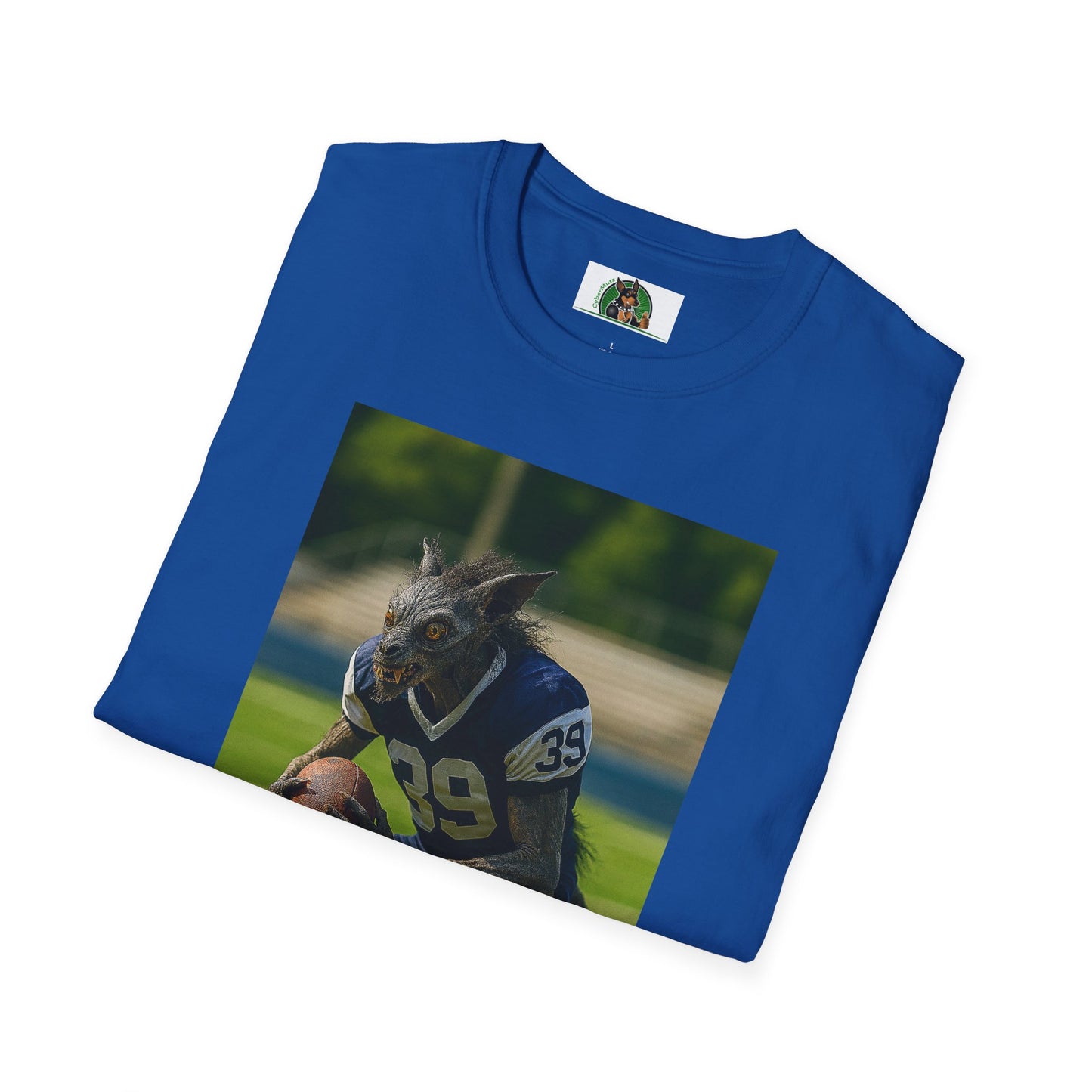Chupacabra Sports T-Shirt Football T-Shirt Printify