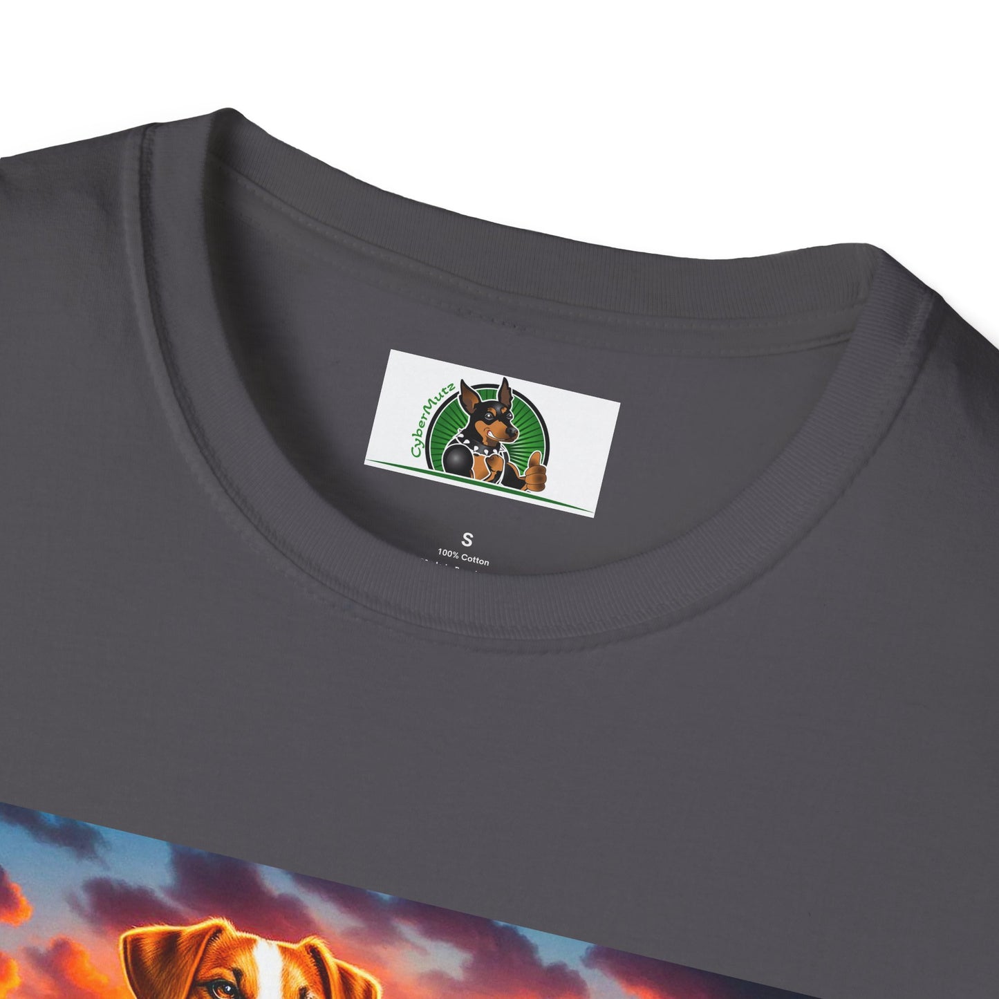 Wacky Jack Russell Cool Driver T-Shirt Printify