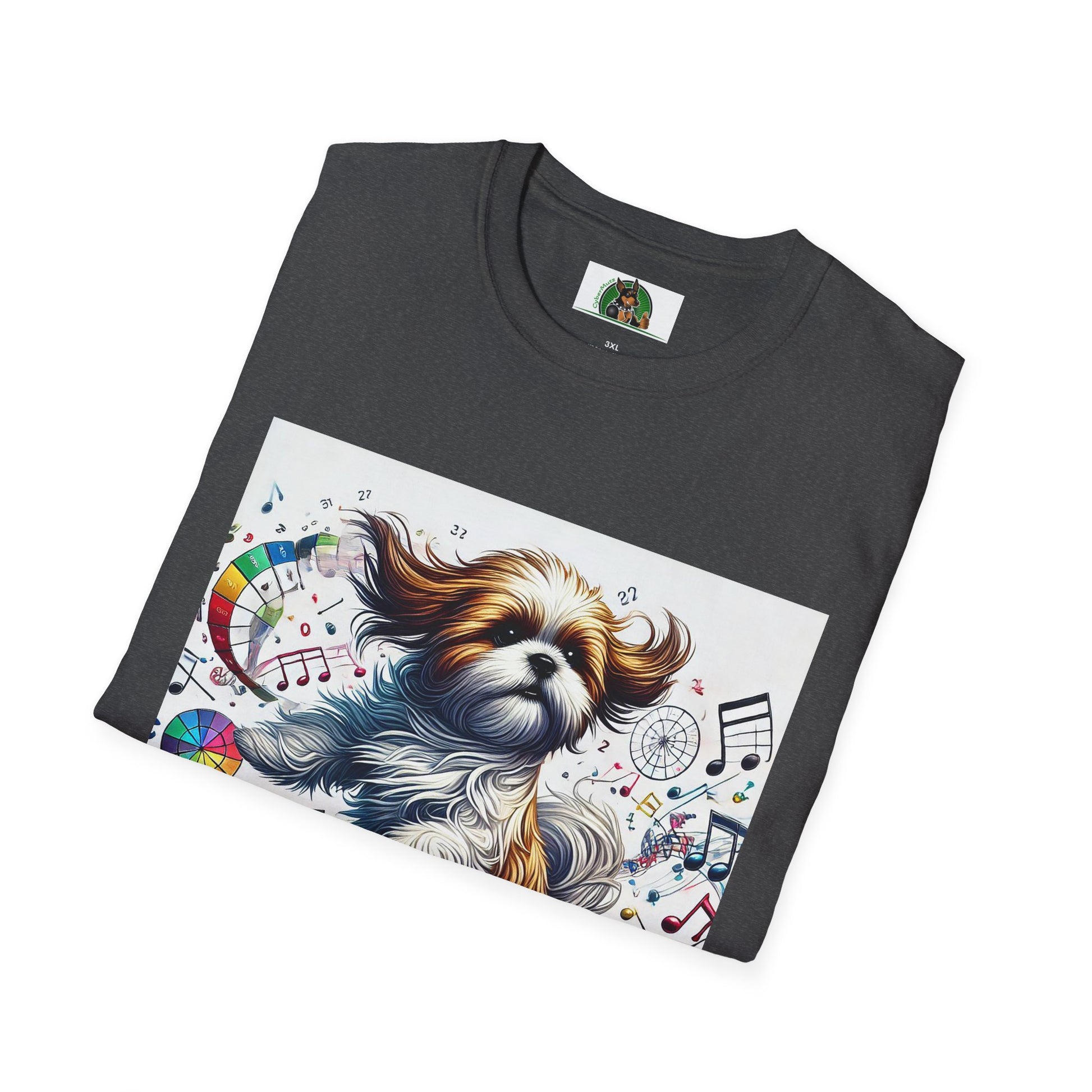 Dancing Shih Tzu T-Shirt T-Shirt Printify