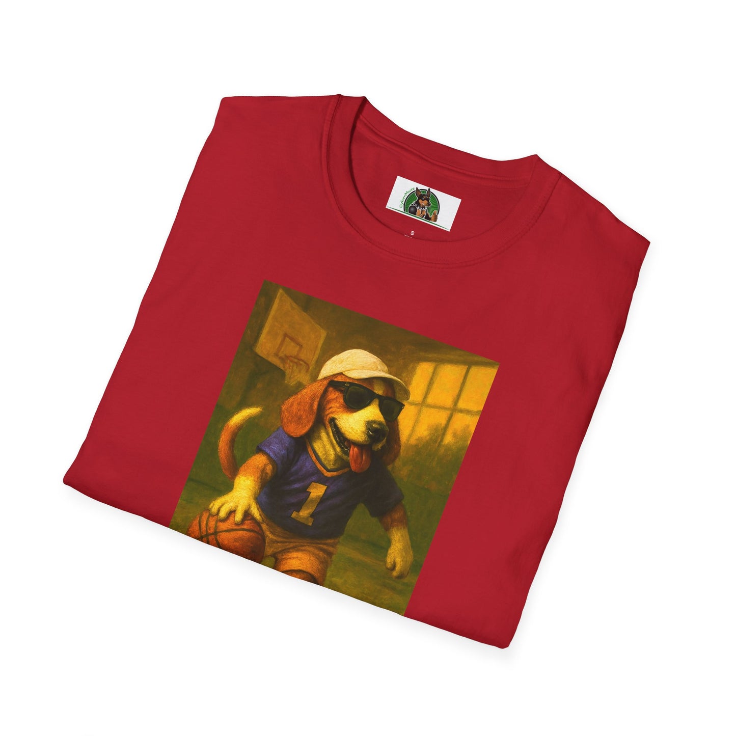 Sports Beagle T-Shirt Basketball