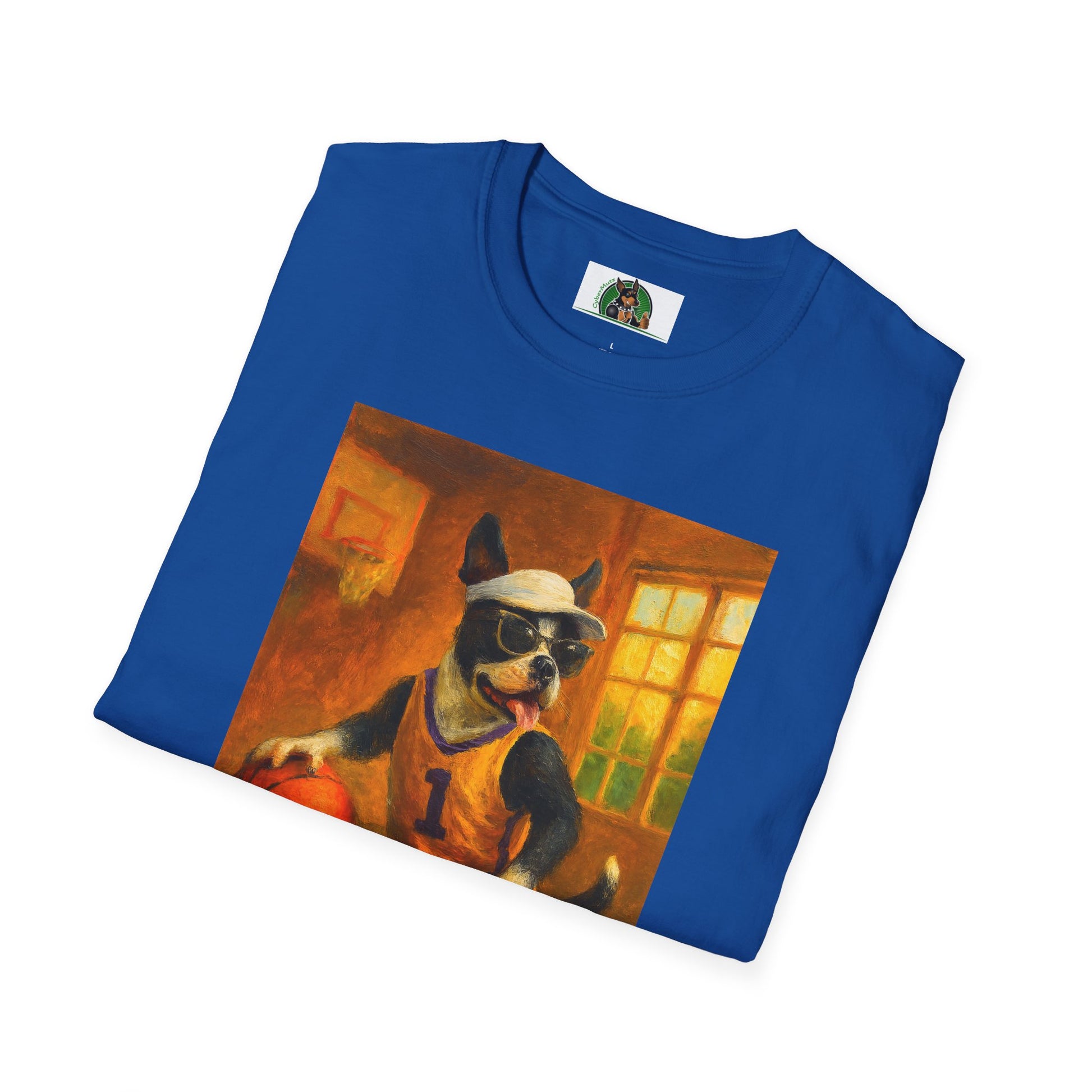 Sports Beagle Basketball T-Shirt T-Shirt Printify
