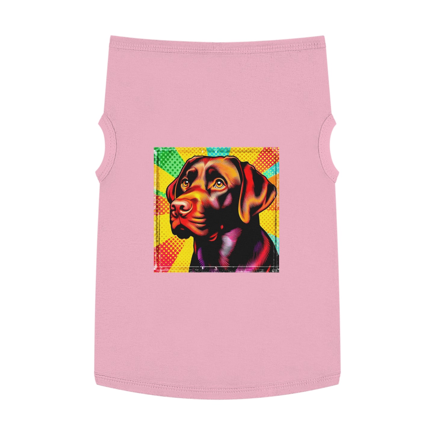 Pet Tank Top Labrador Retriever Pets Printify XL Pink 