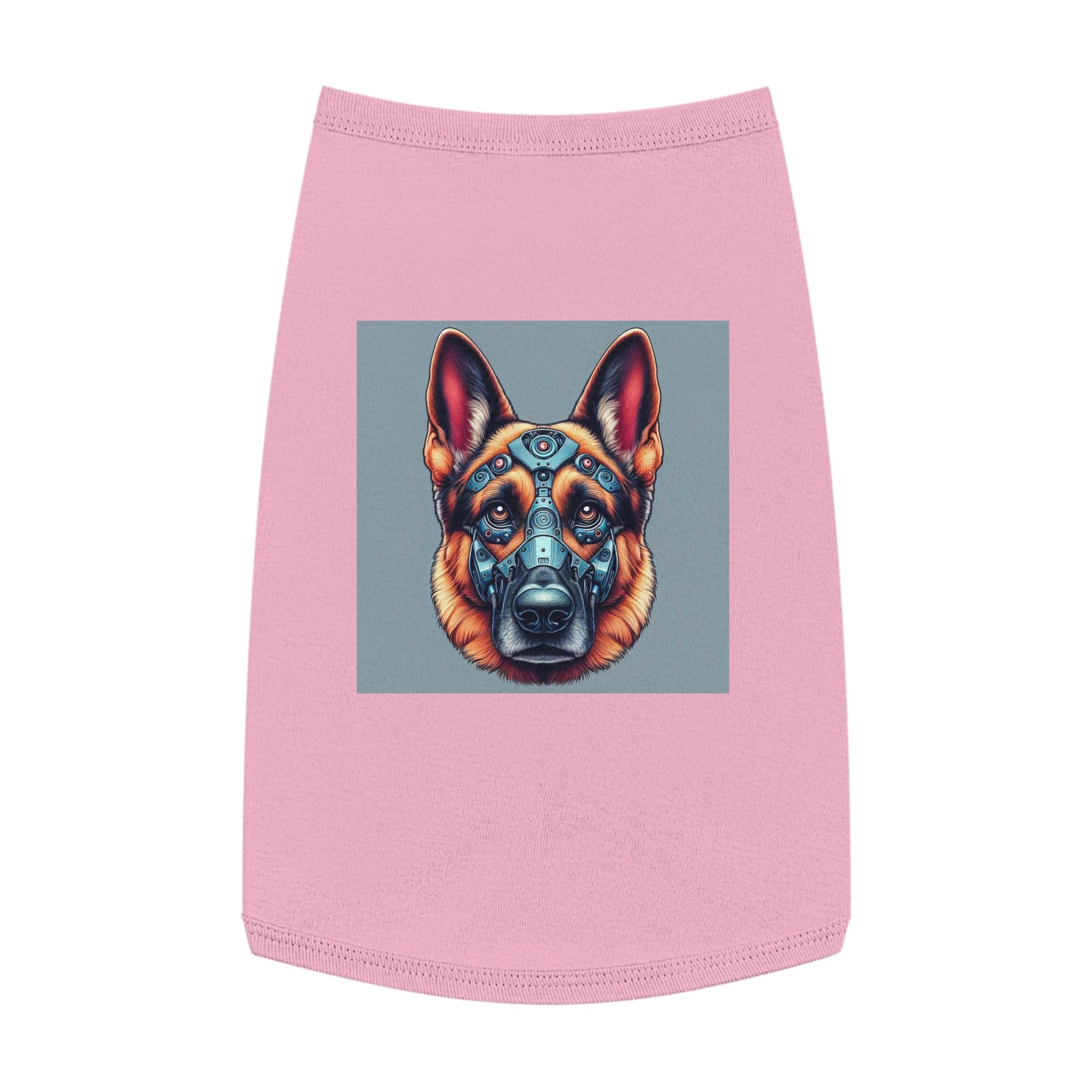 Pet Tank Top German Shepherd Pets Printify L Pink 