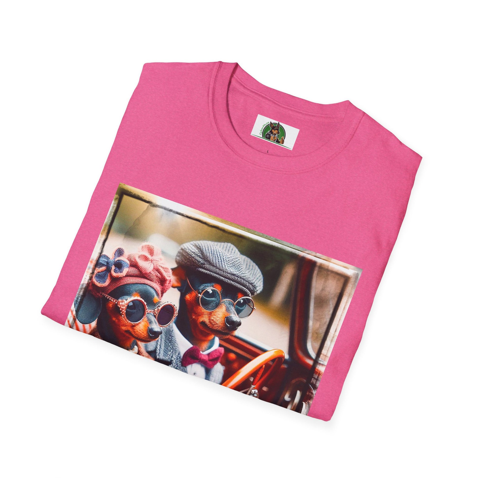 Wacky Min Pin T-Shirt T-Shirt Printify   