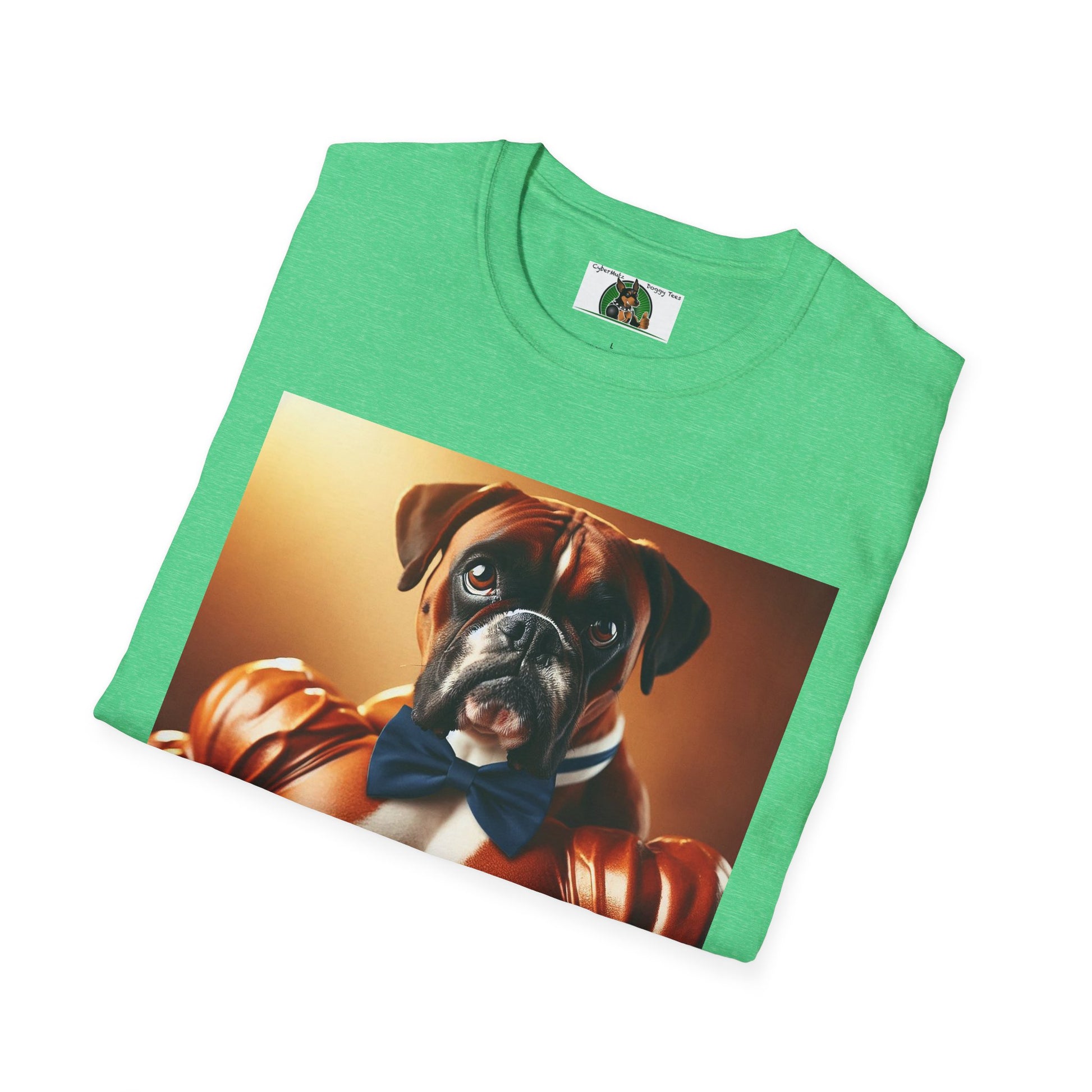 Muscle Boxer Unisex Softstyle T-Shirt T-Shirt Printify   