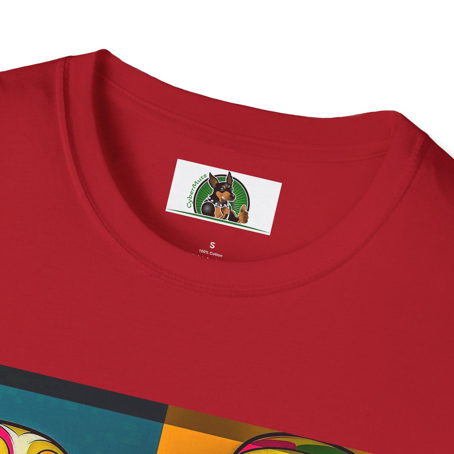 Basset Hound Couple Pop Art Pic