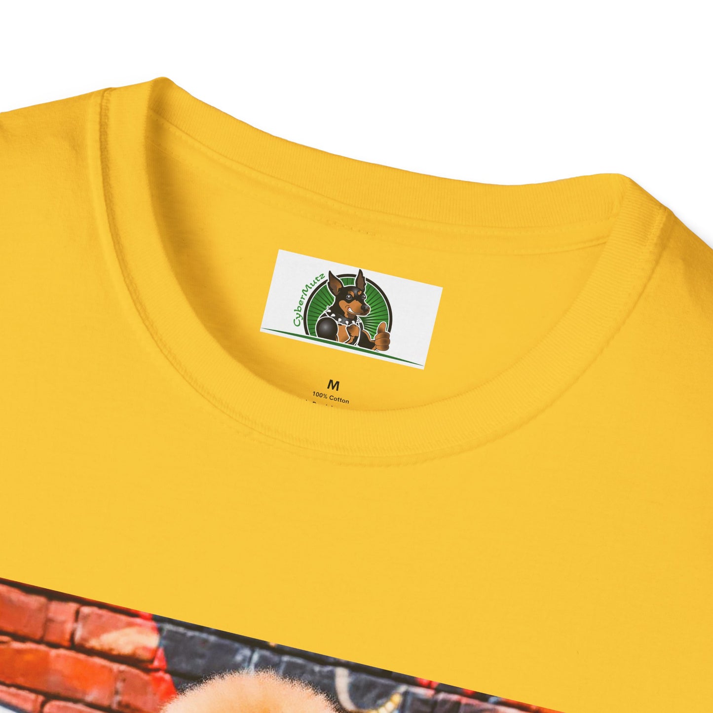 Golden Doodle tough guy muscles t shirt