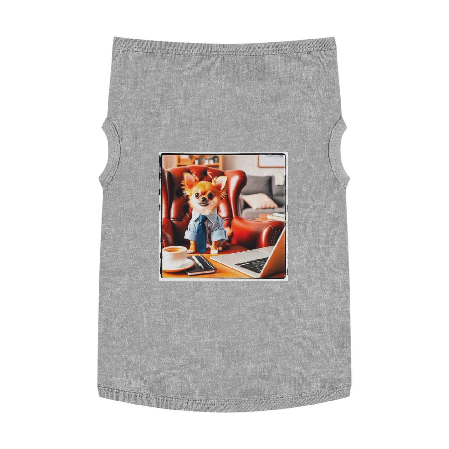 Pet Tank Top Chihuahua Pets Printify XL Heather