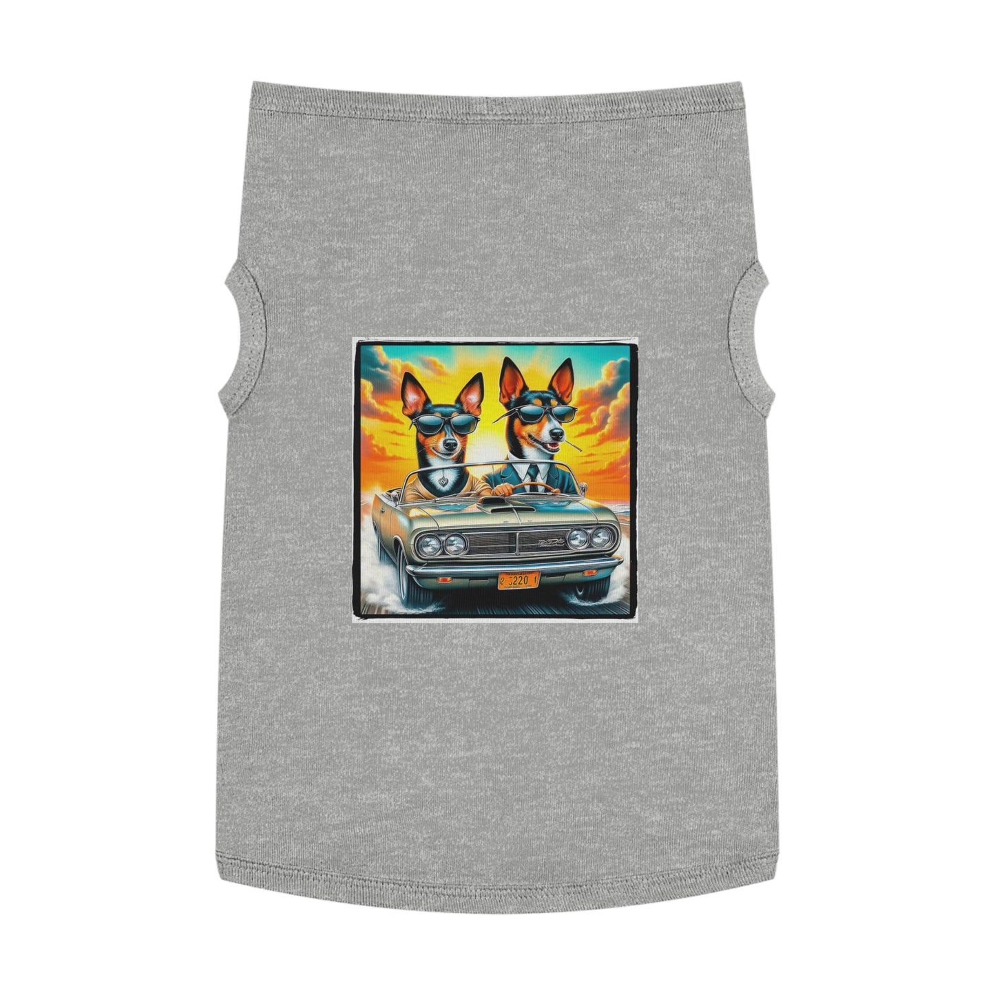 Wacky Pet Tank Top Rat Terrier Pets Printify XL Heather 