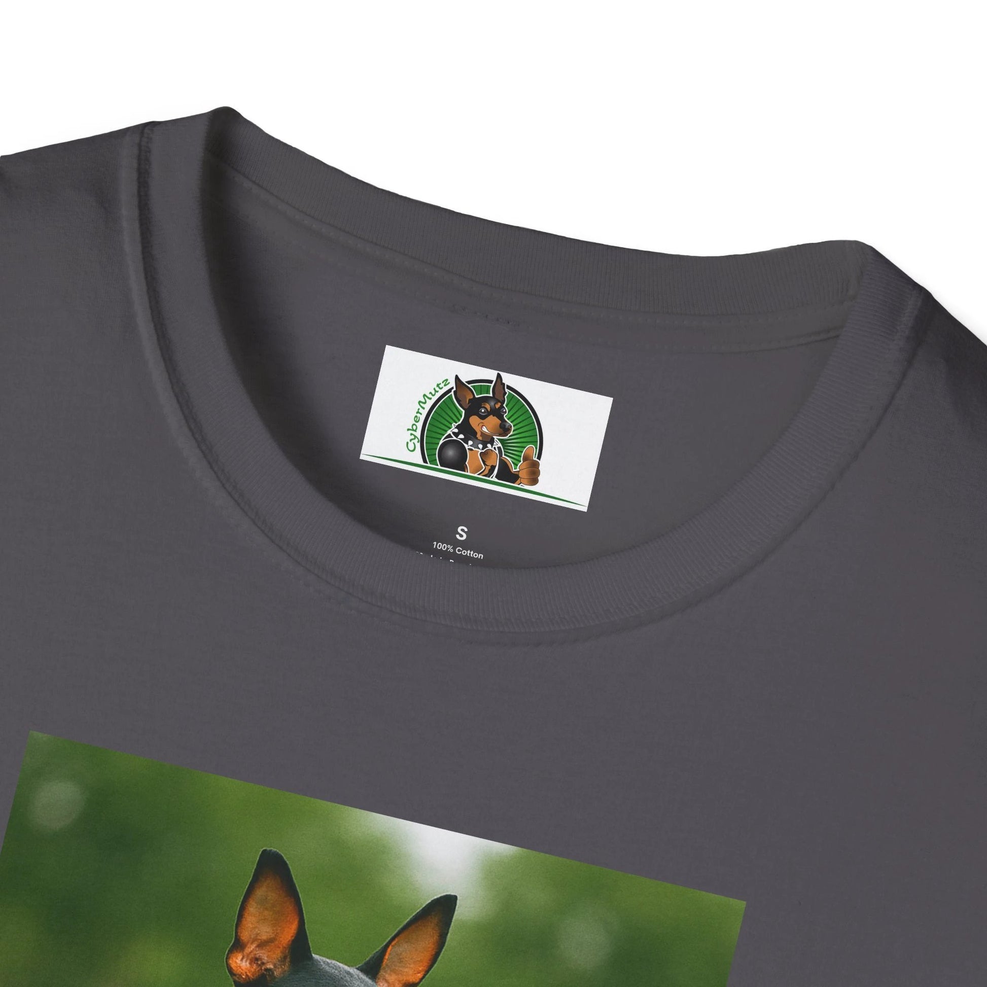 Miniature Pinscher 'Min Pin Golf Tee' T-Shirt — Sports Dog Lover Golf Shirt T-Shirt Printify
