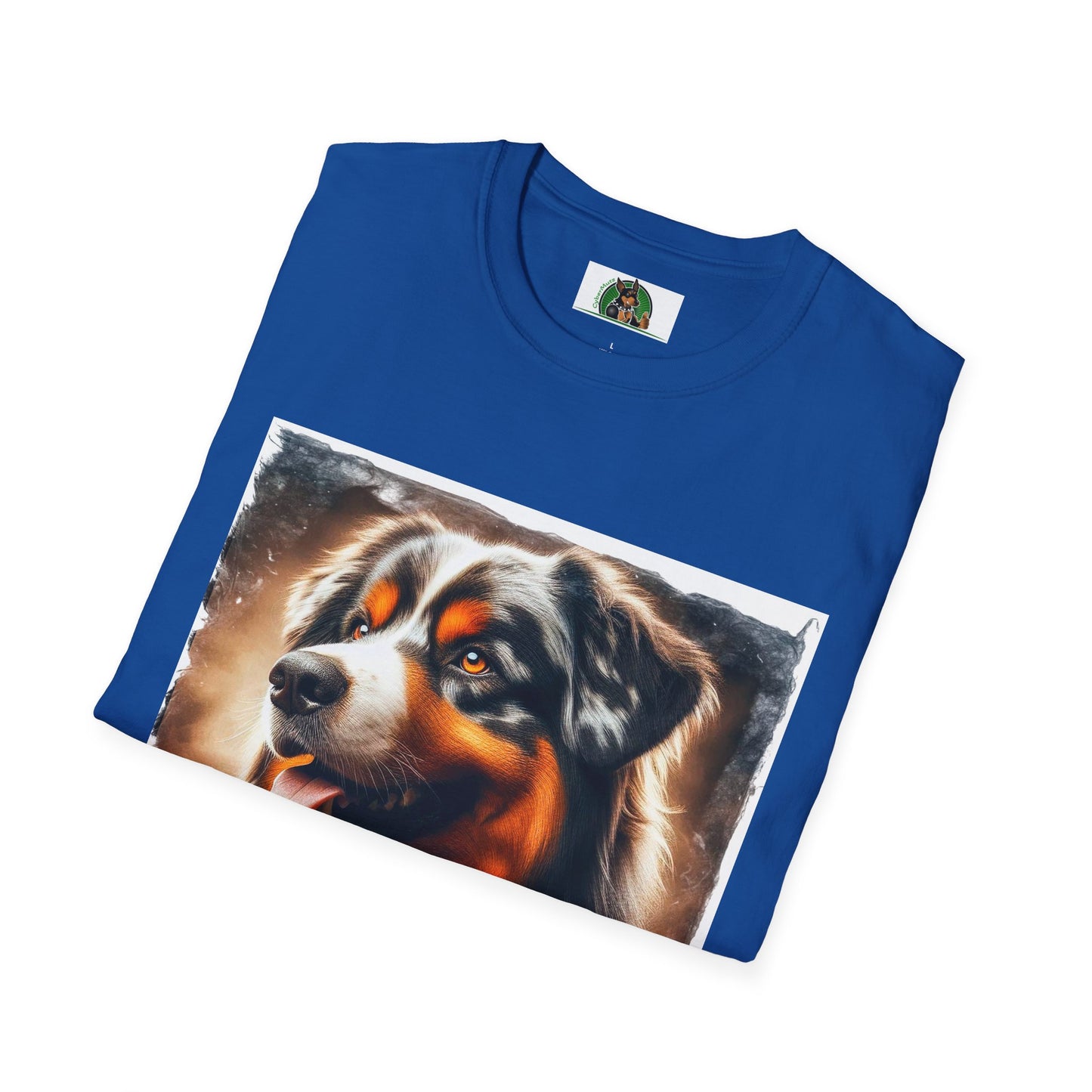 Australian Shepherd Profile Pic T-Shirt Printify