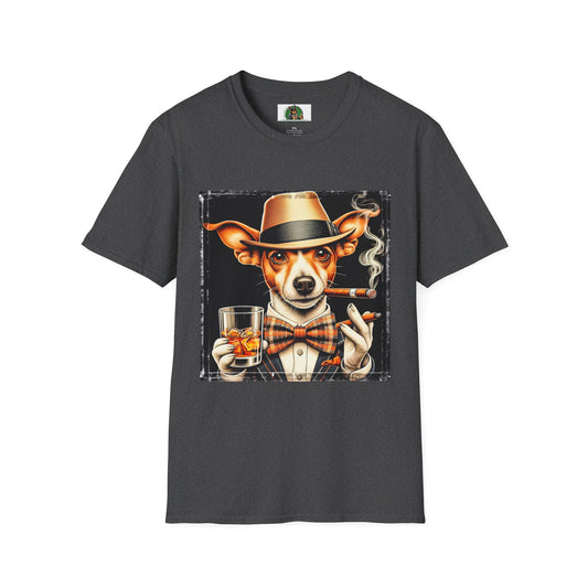 Rat Terrier T-Shirt T-Shirt Printify XS Dark Heather 