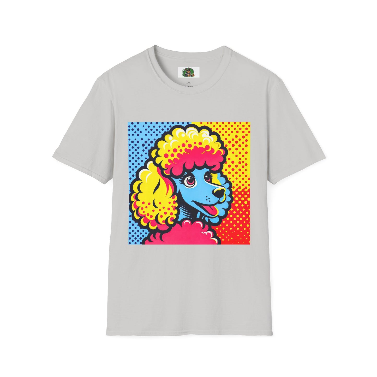 Poodle T-Shirt Printify S Ice Grey