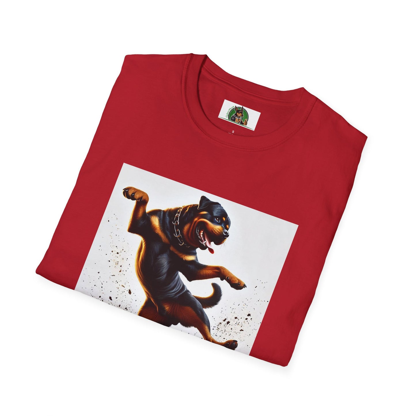 Dancing Rottweiler T-Shirt for Dog Lovers