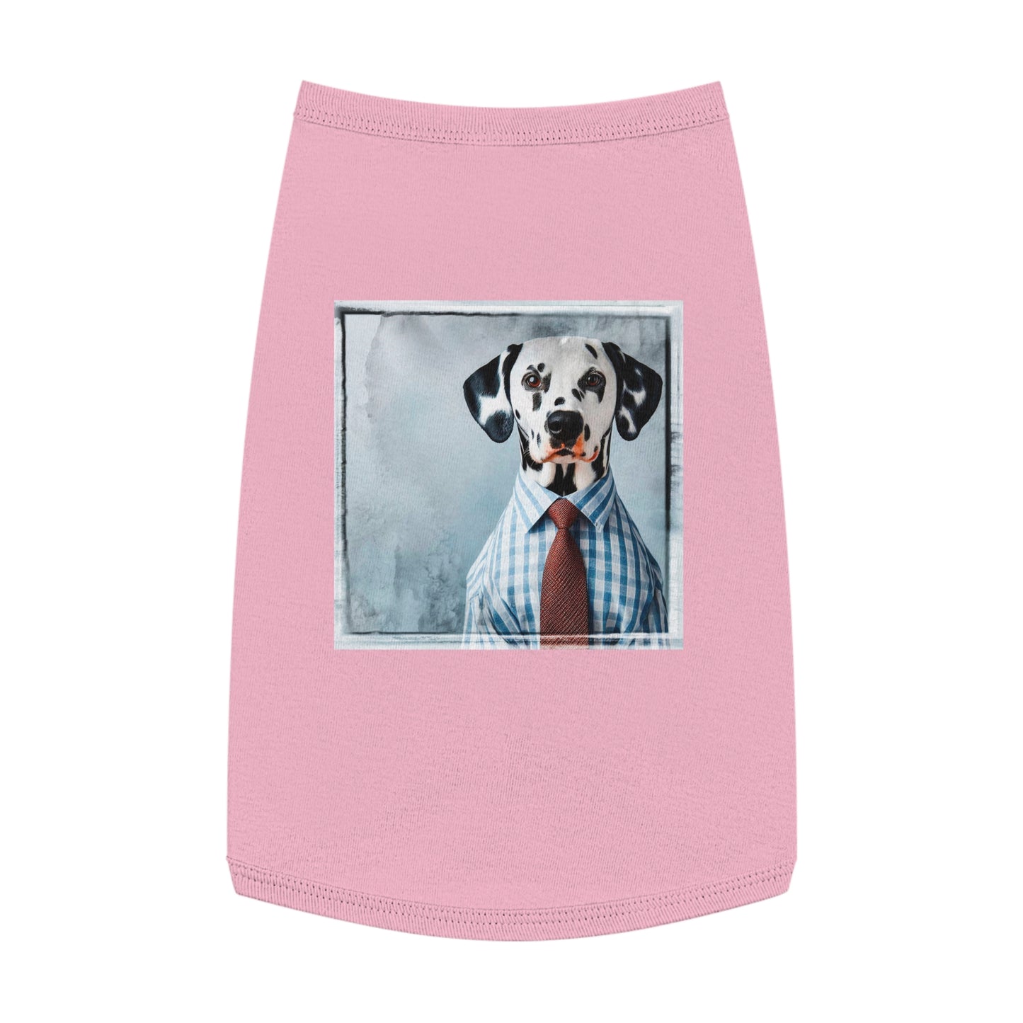 Pet Tank Top Dalmatian Pets Printify L Pink 