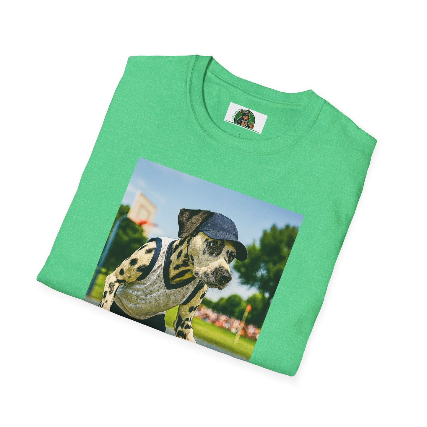 Basketball Dalmatian Unisex T-Shirt