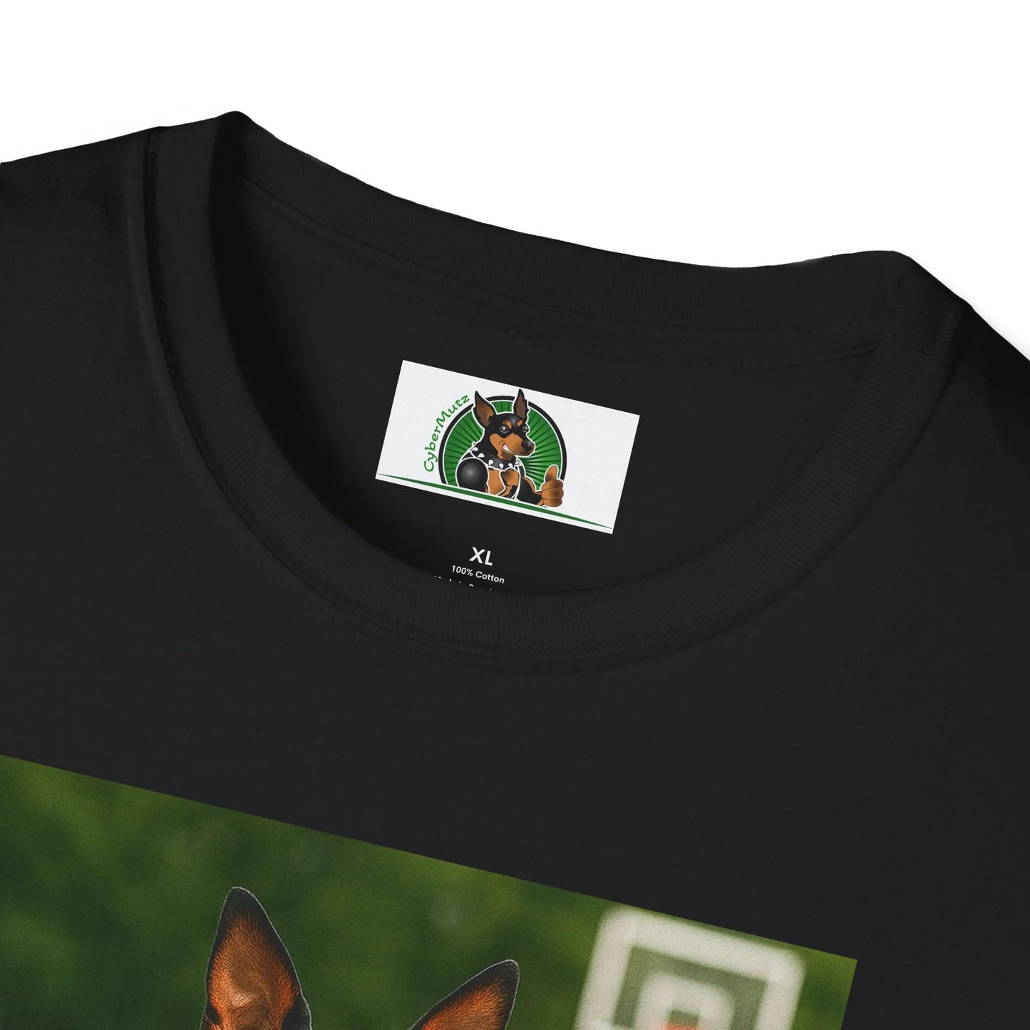 Miniature Pinscher (Min Pin) Basketball T-Shirt — Dog Lover Sports Tee T-Shirt Printify