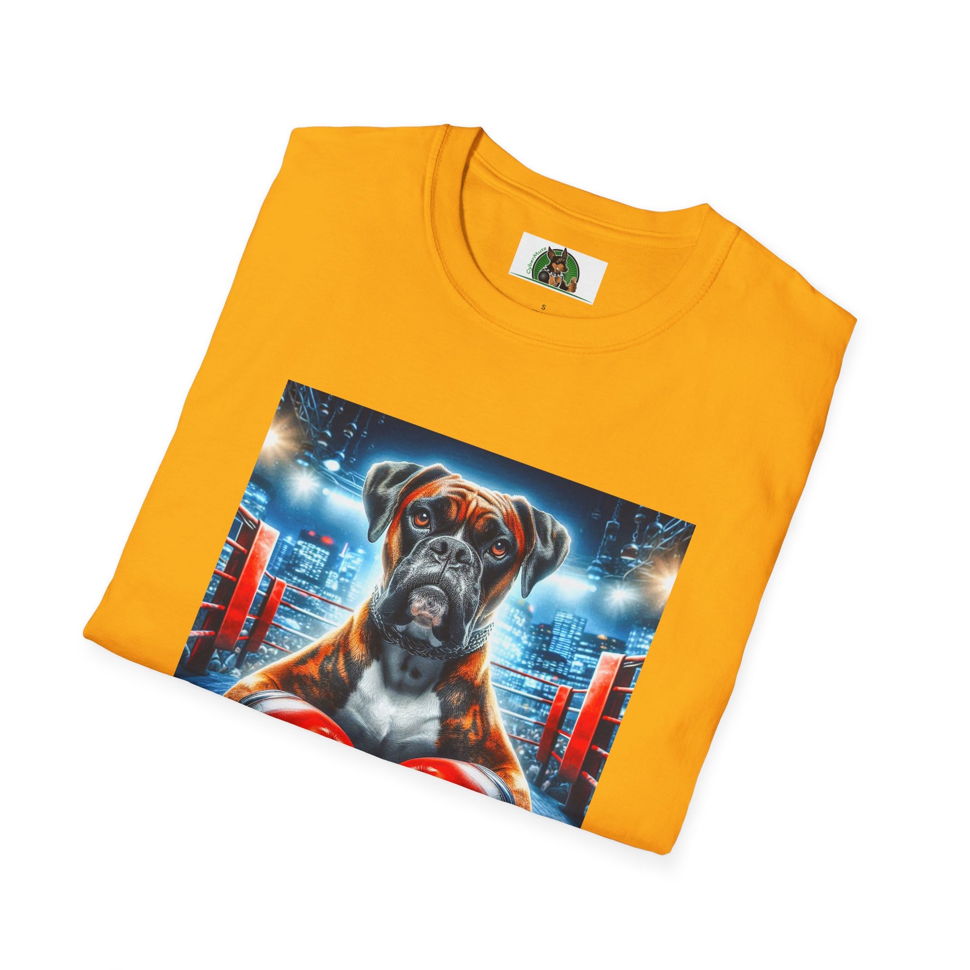 Boxing Boxer Dog Shirt T-Shirt Printify   