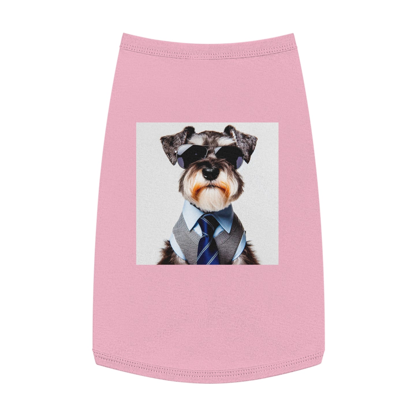 Pet Tank Top Miniature Schnauzer Pets Printify   