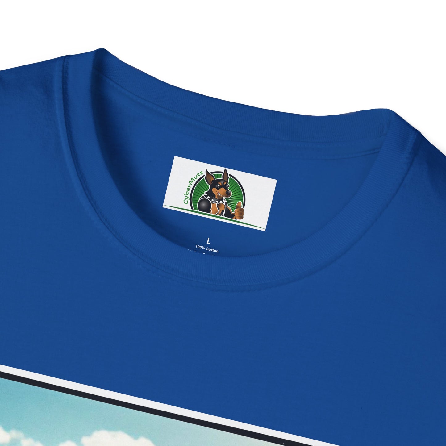 Australian Shepherd Dogs In Car T-Shirt Printify