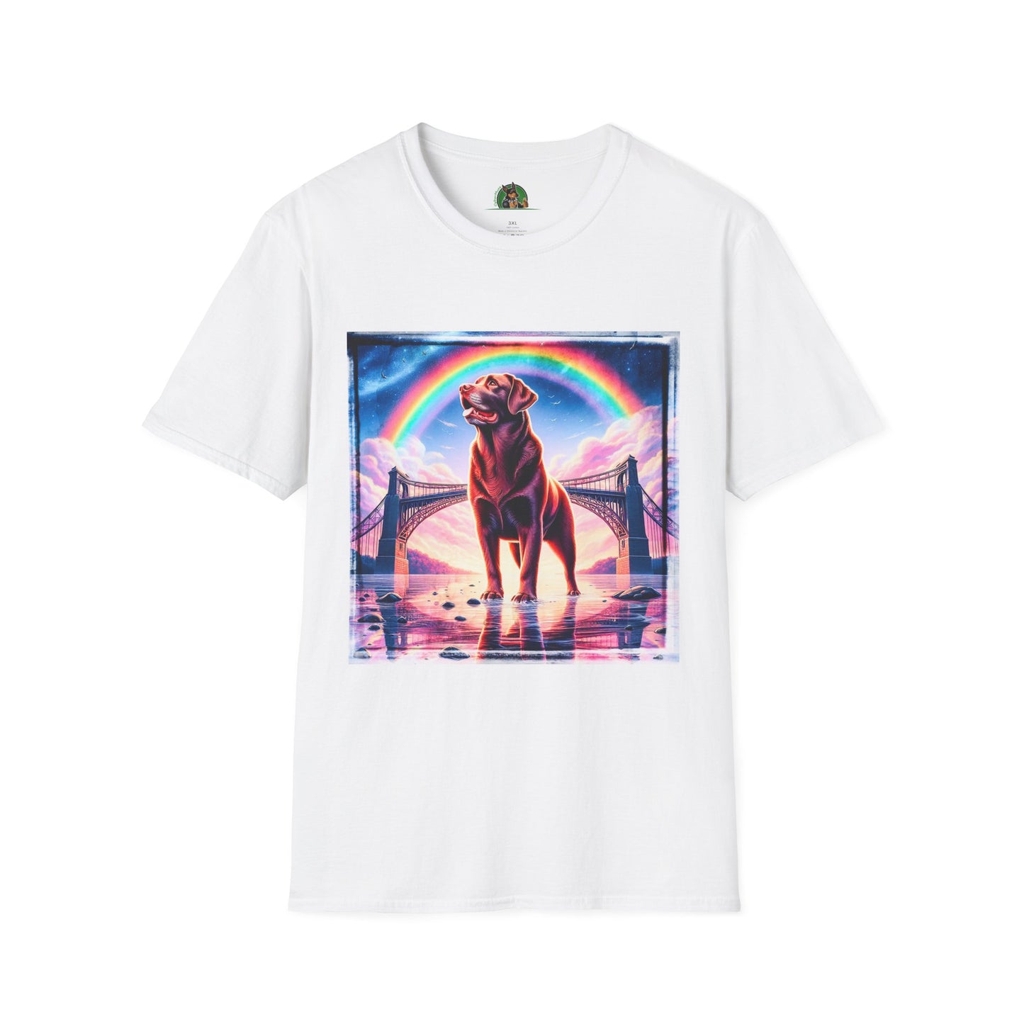 Labrador Retriever T-Shirt Printify XS White 