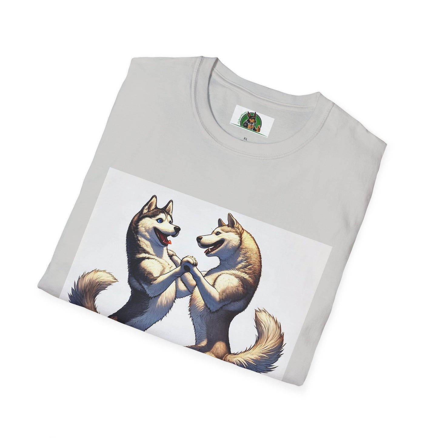 Dancing Huskies T-Shirt