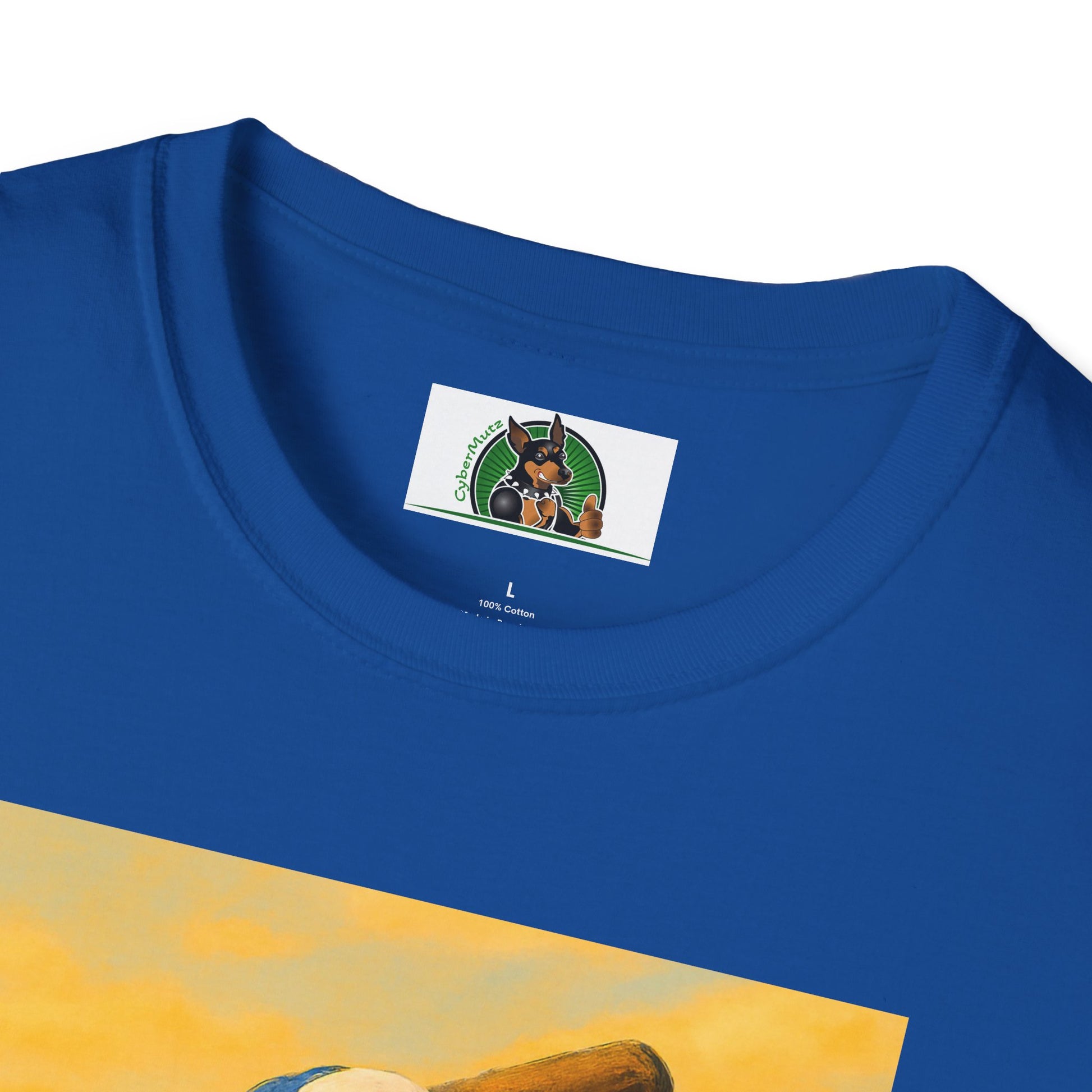 Sports Baseball Bassett Hound T-Shirt T-Shirt Printify