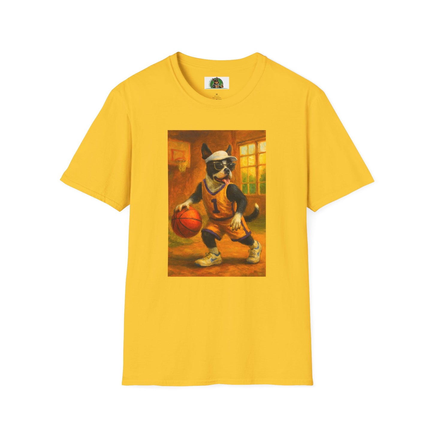 Sports Beagle Basketball T-Shirt T-Shirt Printify Daisy S