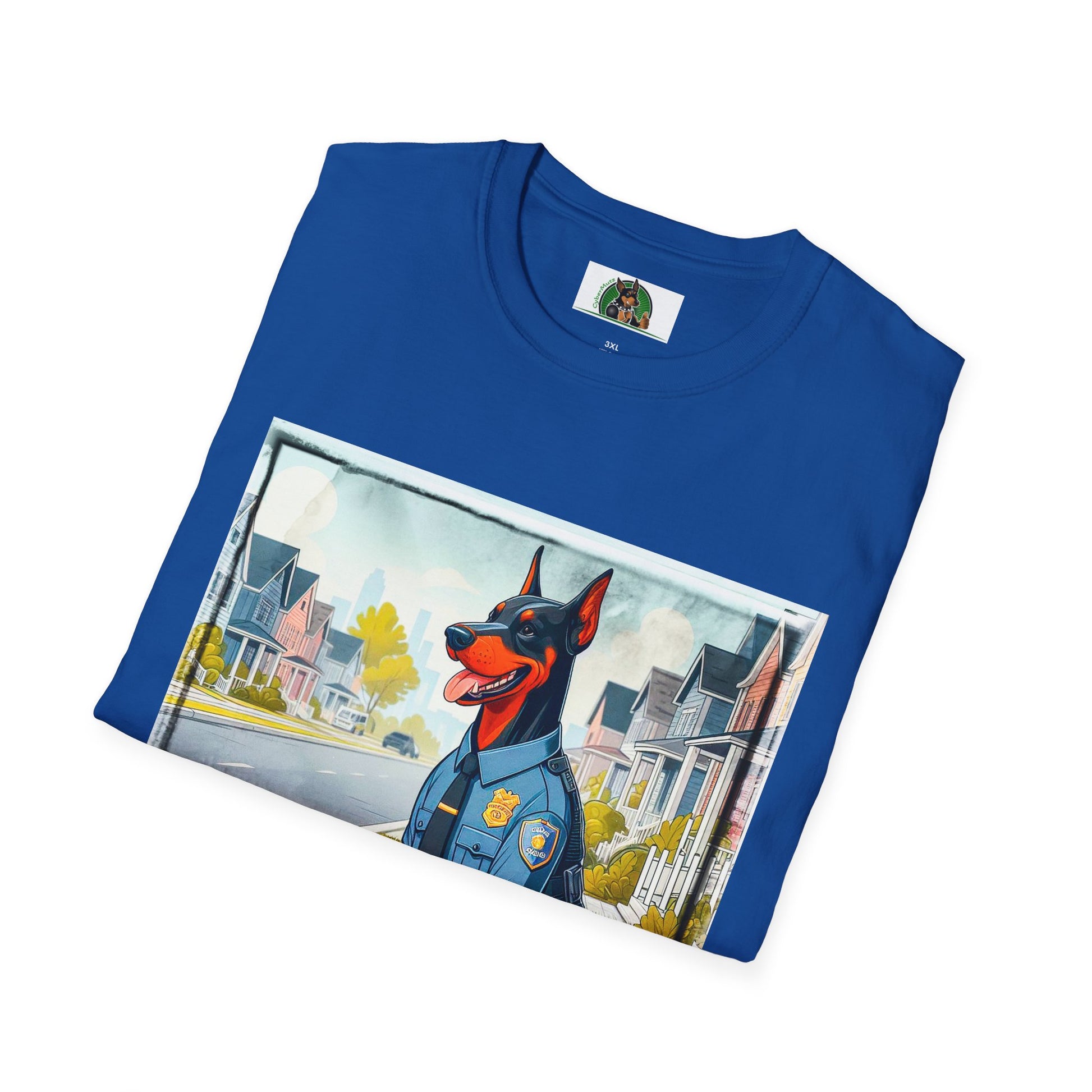 Doberman T-Shirt Printify