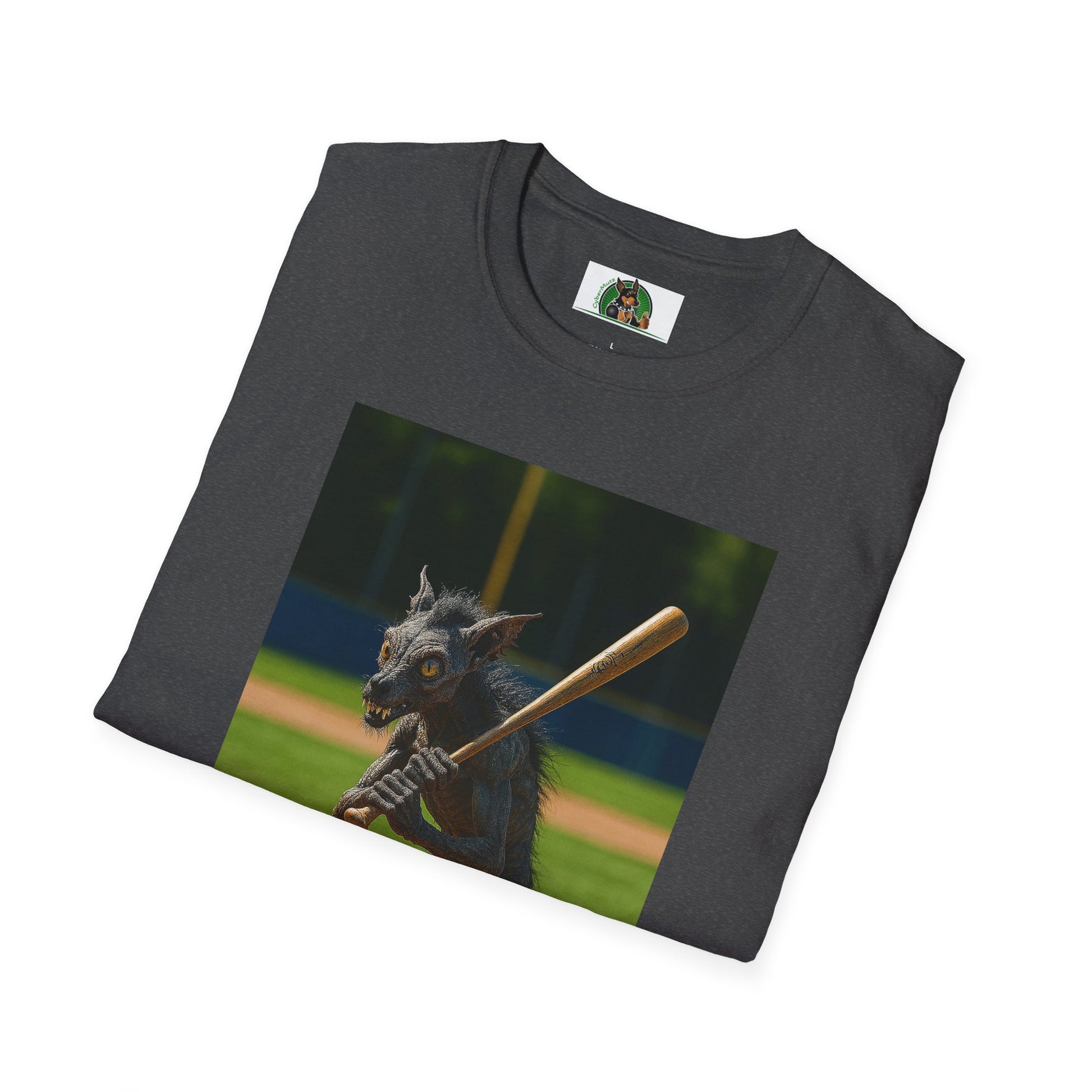 Sports Chupacabra Baseball Tee T-Shirt Printify