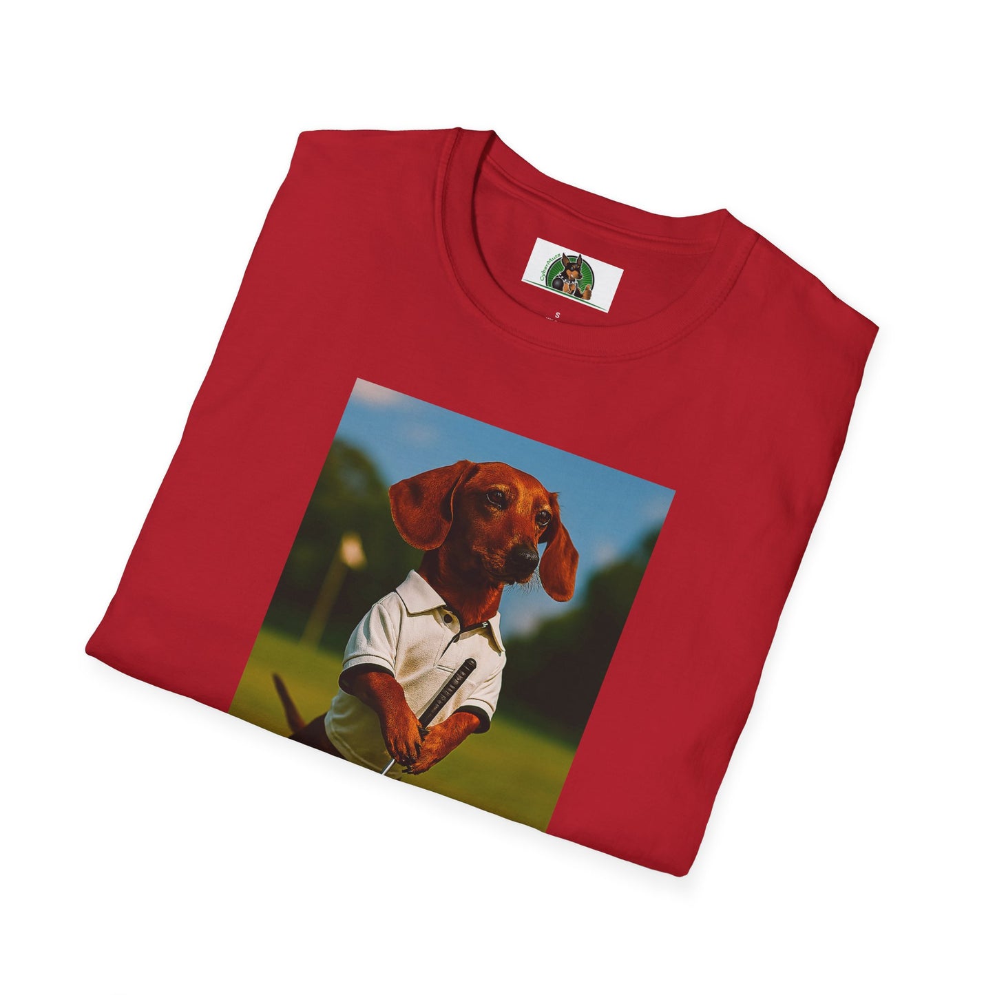 Sports Dachshund Golf T-Shirt