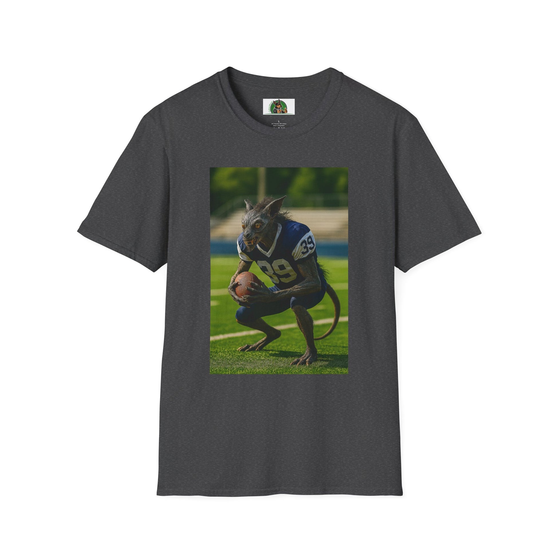 Chupacabra Sports T-Shirt Football T-Shirt Printify Dark Heather XS