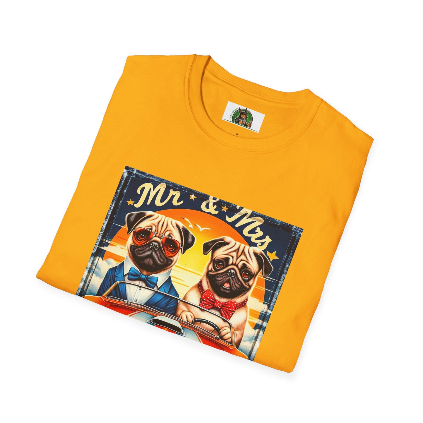 Wacky Pugs T-Shirt Printify   