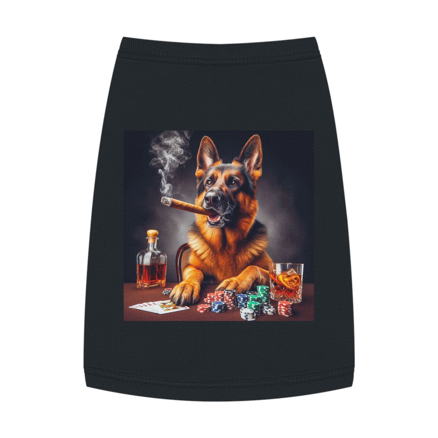 Pet Tank Top German Shepherd Pets Printify   