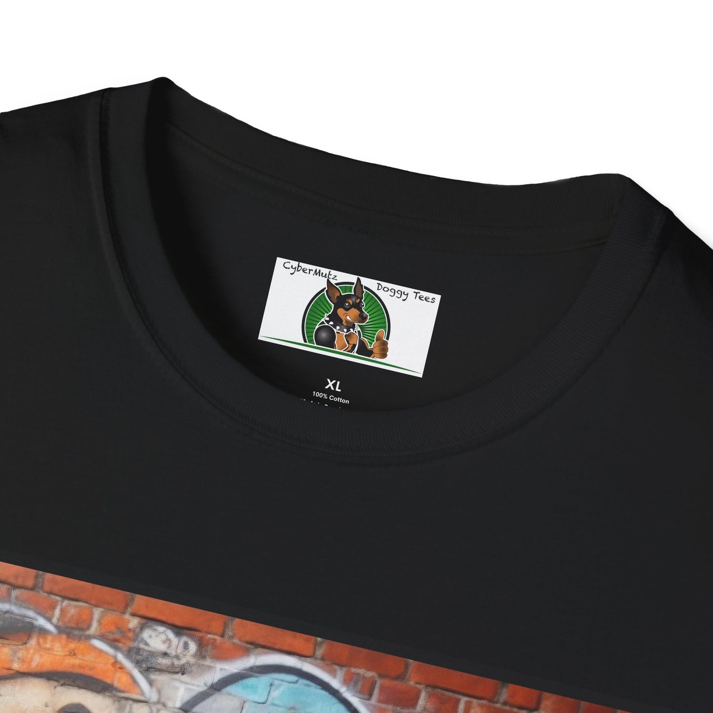 German Shepherd Dog Chillin Unisex Softstyle T-Shirt T-Shirt Printify