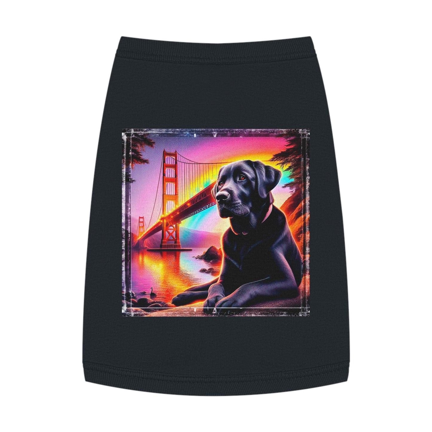 Pet Tank Top Labrador Retriever Pets Printify   