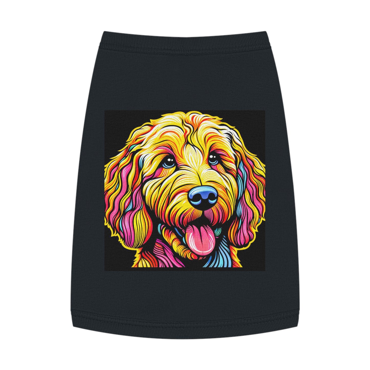 Pet Tank Golden Doodle Pets Printify   