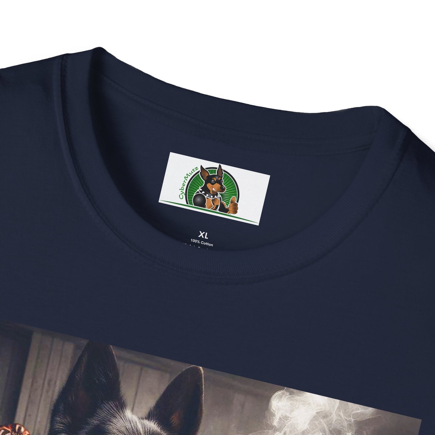 German Shepherd playing poker shirt T-Shirt Printify