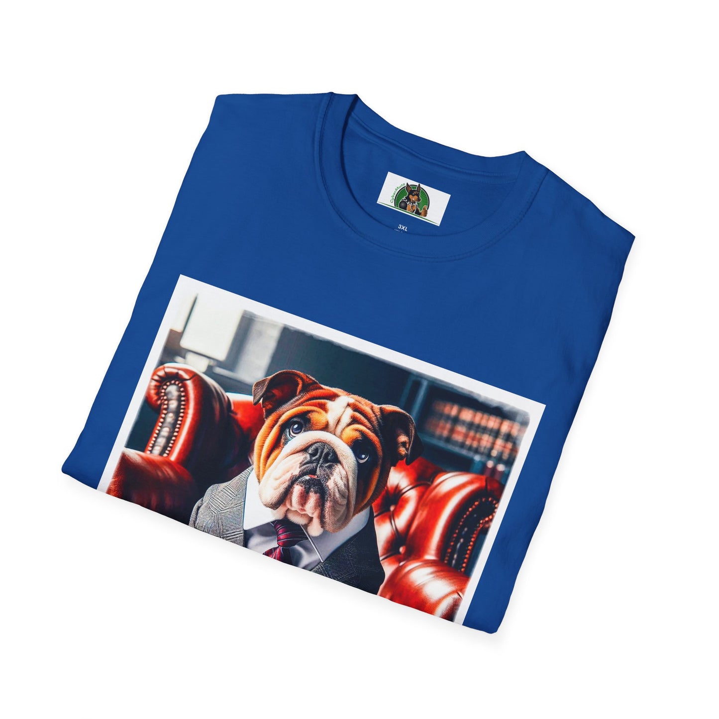 Bulldog T-Shirt Printify