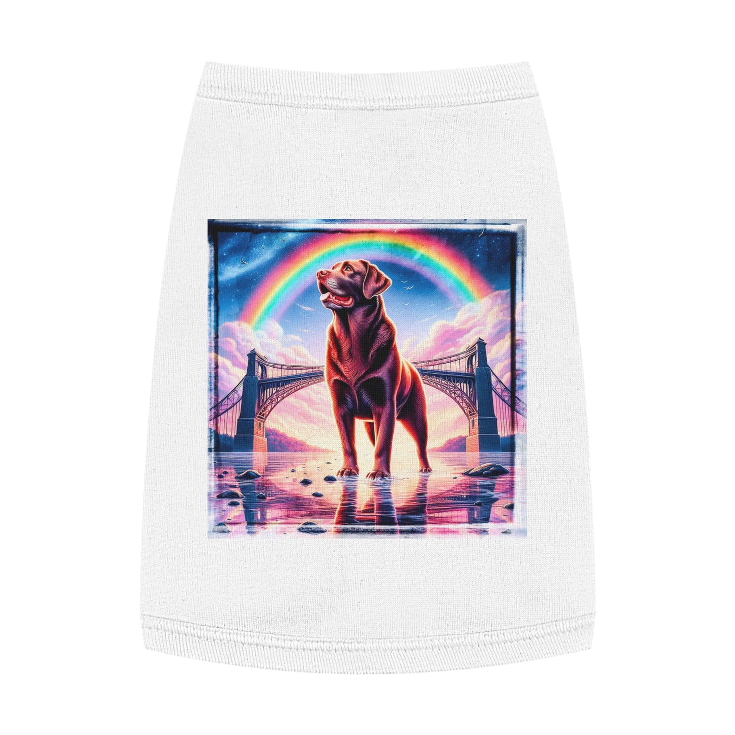 Pet Tank Top Labrador Retriever Pets Printify   